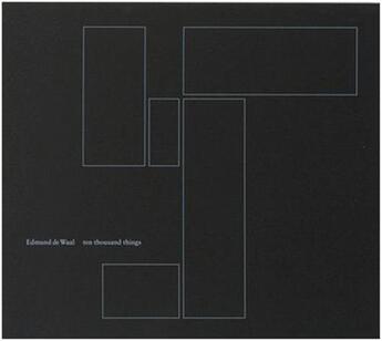 Couverture du livre « Edmund de waal: ten thousand things » de Simon Joan aux éditions Rizzoli