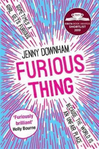 Couverture du livre « FURIOUS THING » de Jenny Downham aux éditions Faber Et Faber