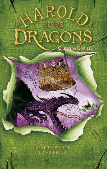 Couverture du livre « Harold et les dragons Tome 3 : comment devenir gladiateur » de Cressida Cowell aux éditions Hachette Romans