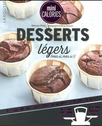 Couverture du livre « Desserts légers (mais si, mais si !) » de Catherine Conan aux éditions Larousse