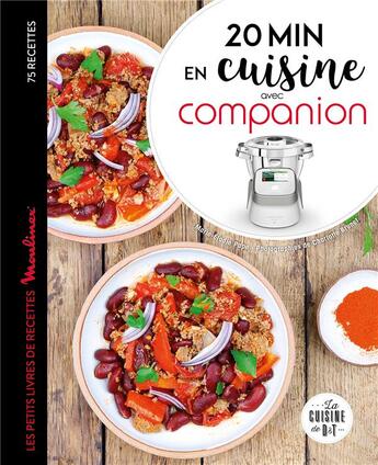 Couverture du livre « 20 minutes en cuisine avec companion » de Charlotte Brunet et Marie-Elodie Pape aux éditions Dessain Et Tolra