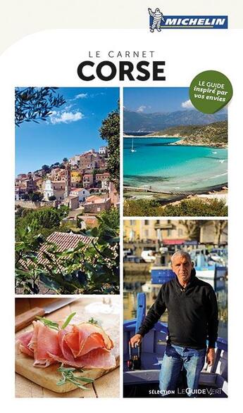 Couverture du livre « Guide touristique Corse » de Collectif Michelin aux éditions Michelin