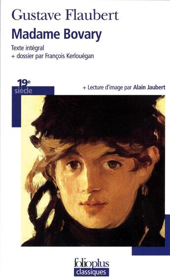 Couverture du livre « Madame Bovary ; moeurs de province » de Gustave Flaubert aux éditions Gallimard