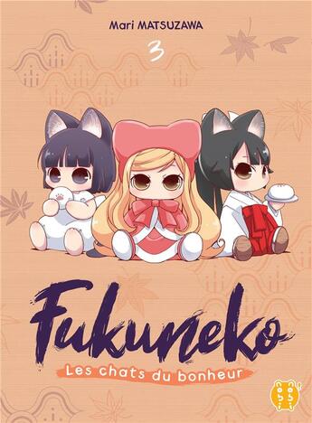 Couverture du livre « Fukuneko, les chats du bonheur Tome 3 » de Mari Matsuzawa aux éditions Nobi Nobi