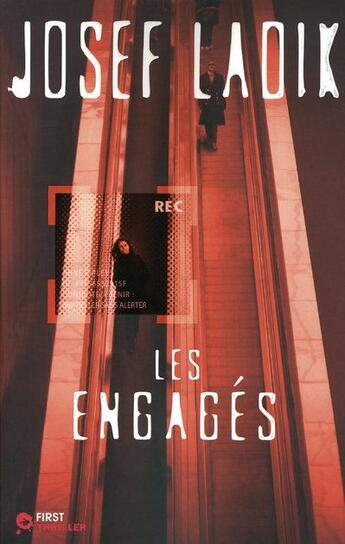 Couverture du livre « Les engages » de Ladik Josef aux éditions First