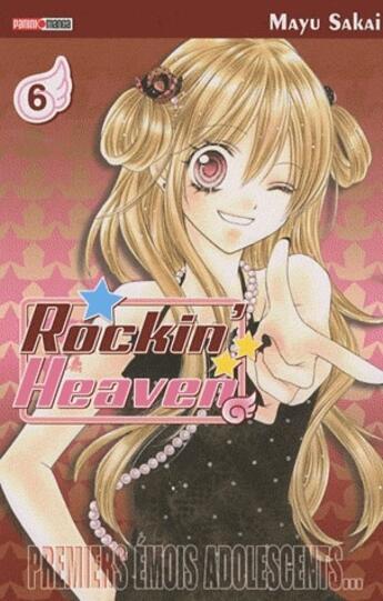 Couverture du livre « Rockin'heaven : premiers émois adolescents... Tome 6 » de Mayu Sakai aux éditions Panini