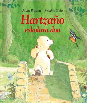 Couverture du livre « Hartzano eskolara doa » de Alain Broutin aux éditions Ikas