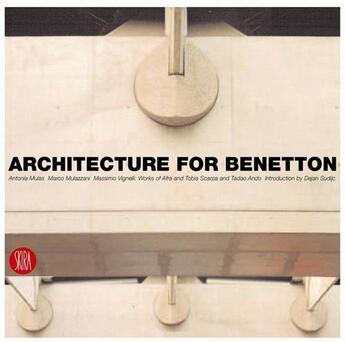 Couverture du livre « Architecture for benetton » de  aux éditions Skira