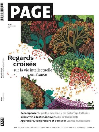 Couverture du livre « Page Des Libraires, Regards Croises Sur La Vie Intellectuelle En France » de  aux éditions Plr