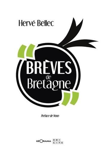 Couverture du livre « Brèves de bretagne » de Herve Bellec aux éditions Georama