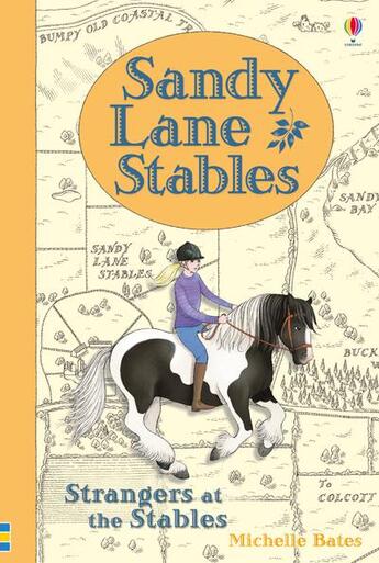 Couverture du livre « Strangers at the stable » de Michelle Bates aux éditions Usborne