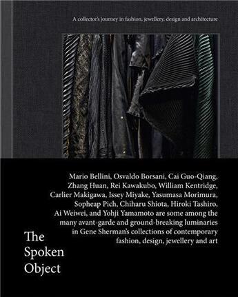 Couverture du livre « The spoken object » de Gene Sherman aux éditions Images Publishing