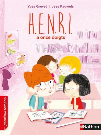 Couverture du livre « H.e.n.r.i a onze doigts » de Yves Grevet et Jess Pauwels aux éditions Nathan