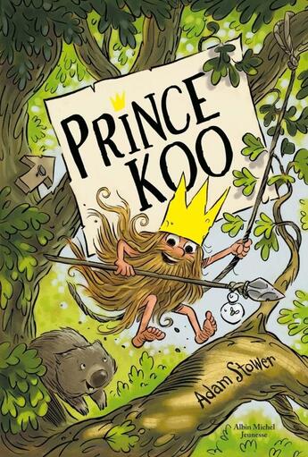 Couverture du livre « Prince Koo t 1 » de Adam Stower aux éditions Albin Michel