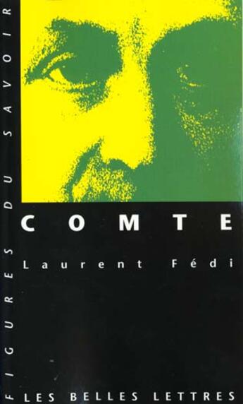 Couverture du livre « Comte » de Laurent Fedi aux éditions Belles Lettres