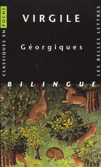 Couverture du livre « Géorgiques » de Virgile aux éditions Belles Lettres