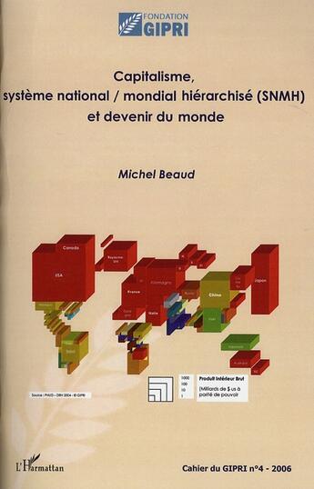 Couverture du livre « Capitalisme, système national/mondial hiérarchisé (snmh) et devenir du monde » de Michel Beaud aux éditions L'harmattan