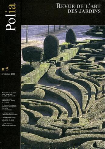 Couverture du livre « POLIA n.5 » de  aux éditions Lieux Dits