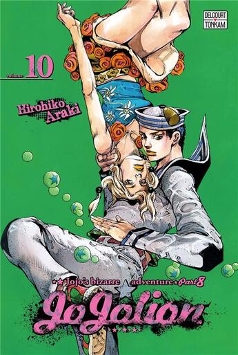 Couverture du livre « Jojo's bizarre adventure - saison 8 ; Jojolion Tome 10 » de Hirohiko Araki aux éditions Delcourt