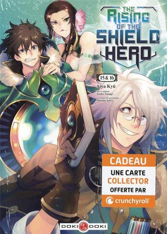 Couverture du livre « The rising of the shield hero : coffret vol.8 : Tomes 15 et 16 » de Yusagi Aneko et Kyu Aiya aux éditions Bamboo