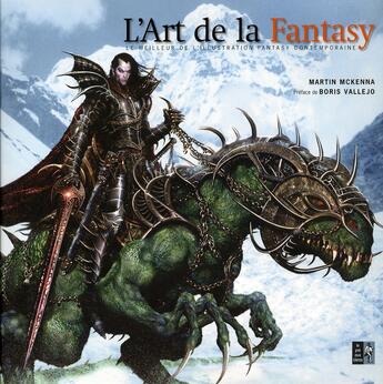 Couverture du livre « L'art de la fantasy » de Mckenna/Vallejo aux éditions Pre Aux Clercs