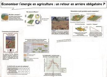 Couverture du livre « Économiser l'energie en agriculture : un retour en arrière obligatoire ? » de Michel Huber et Bernadette Risoud et Francois Mathey aux éditions Educagri