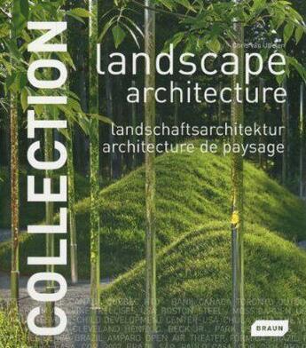 Couverture du livre « Landscape architecture ; architecture de paysage » de Chris Van Uffelen aux éditions Braun