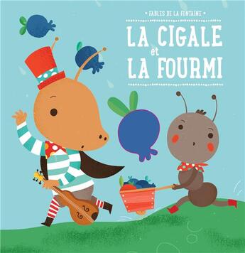 Couverture du livre « La cigale et la fourmi » de Jean De La Fontaine aux éditions Editions Tam Tam