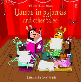 Couverture du livre « Llamas in pyjamas and other tales » de Punter/Semple aux éditions Usborne