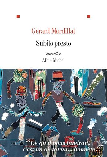 Couverture du livre « Subito presto » de Gerard Mordillat aux éditions Albin Michel