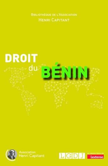 Couverture du livre « Droit du Bénin » de Collectif aux éditions Lgdj