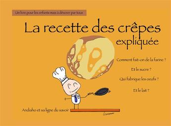 Couverture du livre « La recette des crêpes expliquée » de Jean-Christophe Lemasson aux éditions Books On Demand