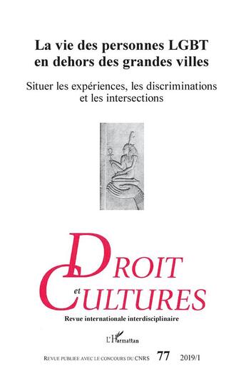 Couverture du livre « La vie des personnes lgbt en » de Jacqueline Lahmani aux éditions L'harmattan