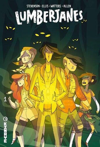 Couverture du livre « Lumberjanes : Intégrale vol.1 » de Noelle Stevenson et Grace Ellis et Shannon Watters et Brooke Allen aux éditions Kinaye