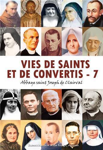 Couverture du livre « Vie de saints et de convertis t.7 » de  aux éditions R.a. Image