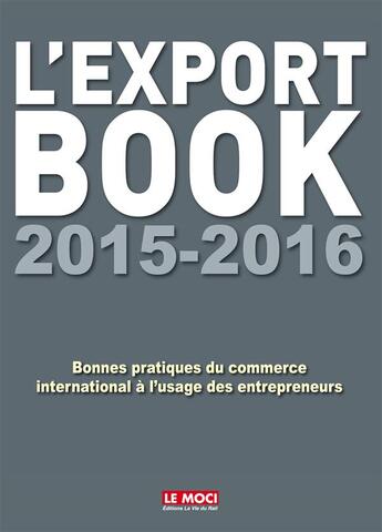 Couverture du livre « L'export book 2015-2016 » de  aux éditions La Vie Du Rail