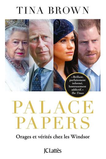 Couverture du livre « The Palace papers » de Tina Brown aux éditions Lattes