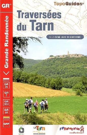 Couverture du livre « Traversées du Tarn ; 81 - GR - 0810 » de  aux éditions Ffrp