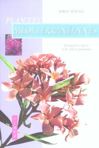 Couverture du livre « Plantes Mediterranennes » de Serge Schall aux éditions Eugen Ulmer