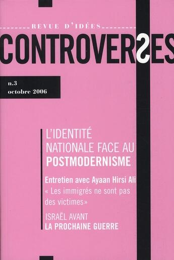 Couverture du livre « L'identité nationale face au postmodernisme » de  aux éditions Eclat