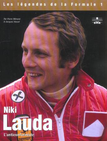 Couverture du livre « Niki lauda » de Menard P aux éditions Chronosports