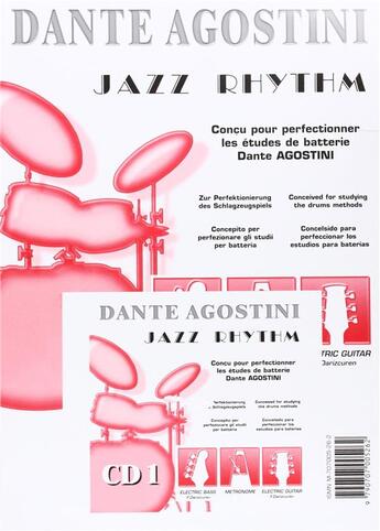 Couverture du livre « Rythmique jazz, volume 1 formation musicale+cd » de Dante (Aut Agostini aux éditions Carisch Musicom