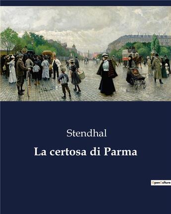 Couverture du livre « La certosa di Parma » de Stendhal aux éditions Culturea