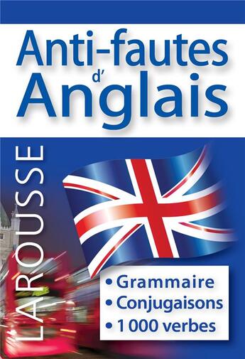 Couverture du livre « Anti-fautes d'anglais » de  aux éditions Larousse