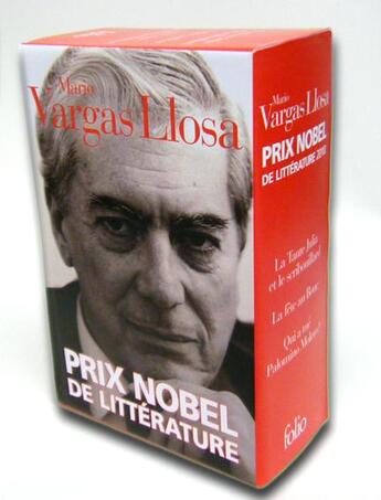 Couverture du livre « Coffret ; la fête au bouc ; la tante Julia et le scribouillard ; qui a tué Palomino Molero ? » de Mario Vargas Llosa aux éditions Folio