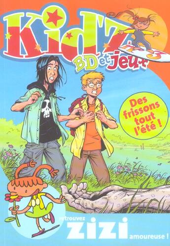 Couverture du livre « Kidz 3 bd et jeux » de  aux éditions Casterman