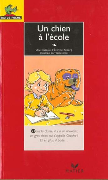 Couverture du livre « Un Chien A L'Ecole » de J-J Guion aux éditions Hatier