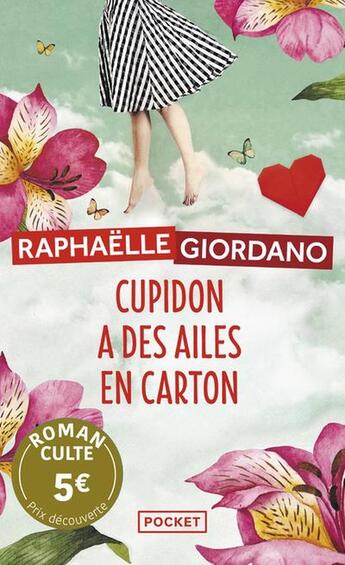 Couverture du livre « Cupidon a des ailes en carton » de Raphaelle Giordano aux éditions Pocket