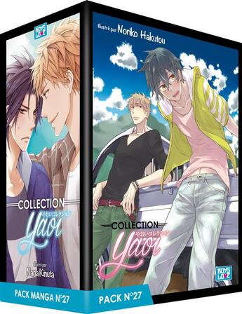 Couverture du livre « Coffret yaoi n°27 ; 5 tomes » de  aux éditions Boy's Love