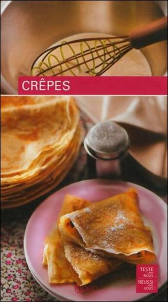 Couverture du livre « Crêpes » de Laurent Morel aux éditions Saep